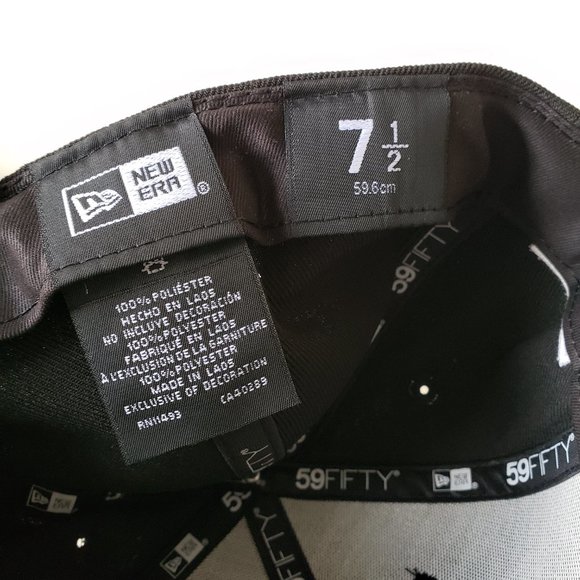 New Era Houston Texans Salute to Service 59Fifty Camo Hat Cap Fitted 7 1/2 - Picture 9 of 9